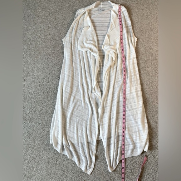 New York & Company Boho Waterfall Sweater Kimono Duster Women Medium - Picture 5 of 6